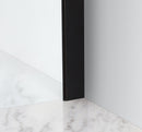 Aston Bromley 27.25 in. to 28.25 in. x 34.375 in. x 72 in. Frameless Corner Hinged Shower Enclosure in Oil Rubbed Bronze 4