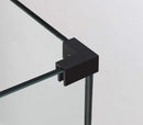 Aston Bromley 28.25 in. to 29.25 in. x 32.375 in. x 72 in. Frameless Corner Hinged Shower Enclosure in Oil Rubbed Bronze 4