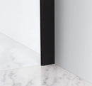 Aston Bromley 31.25 in. to 32.25 in. x 36.375 in. x 72 in. Frameless Corner Hinged Shower Enclosure in Oil Rubbed Bronze 5
