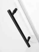 Aston Belmore 36.25 in. to 37.25 in. x 72 in. Frameless Hinged Shower Door in Oil Rubbed Bronze 4