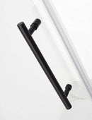 Aston Bromley 27.25 in. to 28.25 in. x 30.375 in. x 72 in. Frameless Corner Hinged Shower Enclosure in Oil Rubbed Bronze 6