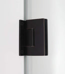 Aston Bromley 27.25 in. to 28.25 in. x 30.375 in. x 72 in. Frameless Corner Hinged Shower Enclosure in Oil Rubbed Bronze 7