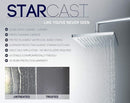 Aston Bromley 62.25 in. to 63.25 in. x 32.375 in. x 72 in. Frameless Corner Hinged Shower Enclosure in Chrome 7
