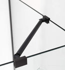 Aston Bromley 73.25 in. to 74.25 in. x 38.375 in. x 72 in. Frameless Corner Hinged Shower Enclosure in Oil Rubbed Bronze 2