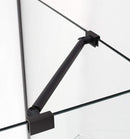 Aston Bromley 49.25 in. to 50.25 in. x 36.375 in. x 72 in. Frameless Corner Hinged Shower Enclosure in Oil Rubbed Bronze 2