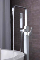 Anzzi Victoria 2-Handle Claw Foot Tub Faucet with Hand Shower in Polished Chrome FS-AZ0031CH 5