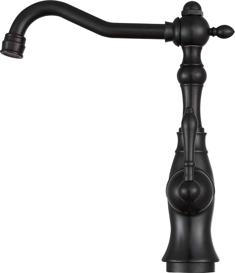 Anzzi Highland Single-Handle Standard Kitchen Faucet with Side Sprayer in Oil Rubbed Bronze KF-AZ224ORB 4