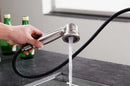 Anzzi Del Moro Single-Handle Pull-Out Sprayer Kitchen Faucet in Brushed Nickel KF-AZ203BN 5