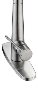 Anzzi Apollo Single Handle Pull-Down Sprayer Kitchen Faucet in Brushed Nickel KF-AZ188BN 13