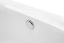 Anzzi Apollo 55 in. One Piece Acrylic Freestanding Bathtub in Glossy White 3