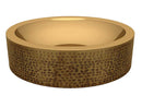 Anzzi Balor 16 in. Handmade Vessel Sink in Polished Brass LS-AZ343