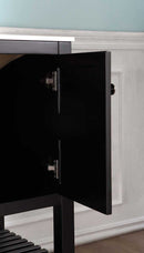 Anzzi Montaigne 30 in. W x 22 in. D Vanity in Espresso with Marble Vanity Top in Carrara White with White Basin and Mirror 8