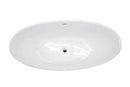 Anzzi Nimbus 5.6 ft. Acrylic Center drain Freestanding Bathtub in White with Dawn Freestanding Faucet in Chrome 4
