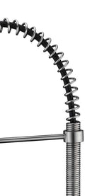 Anzzi Step Single Handle Pull-Down Sprayer Kitchen Faucet in Brushed Nickel KF-AZ194BN 13