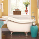 American Bath Factory Ascot 60" White AcraStone Package