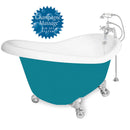 American Bath Factory Champagne Ascot 60" Splash of Color AcraStone Package