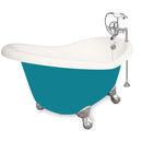 American Bath Factory Ascot 60" Bisque AcraStone Package
