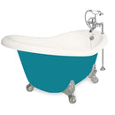 American Bath Factory Ascot 60" Bisque AcraStone Package