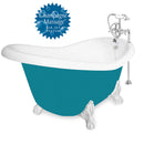 American Bath Factory Champagne Ascot 60" Splash of Color AcraStone Package