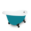 American Bath Factory Marilyn 67" Splash of Color AcraStone Tub & Drain, No Faucet Holes
