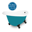 American Bath Factory Champagne Marilyn 67" Splash of Color AcraStone Tub & Drain , No Faucet Holes
