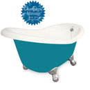 American Bath Factory Champagne Marilyn 67" Bisque AcraStone Tub & Drain , 7" Faucet Holes