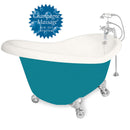 American Bath Factory Champagne Marilyn 67" Bisque AcraStone Package