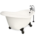 American Bath Factory Marilyn 67" Bisque AcraStone Package