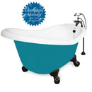American Bath Factory Champagne Marilyn 67" Splash of Color AcraStone Package