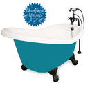 American Bath Factory Champagne Marilyn 67" Bisque AcraStone Package