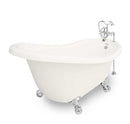 American Bath Factory Marilyn 67" Bisque AcraStone Package