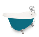 American Bath Factory Marilyn 67" Bisque AcraStone Package