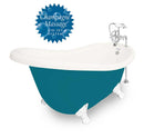 American Bath Factory Champagne Marilyn 67" Bisque AcraStone Package
