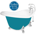 American Bath Factory Champagne Marilyn 67" Splash of Color AcraStone Package