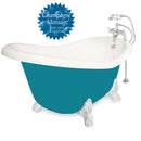 American Bath Factory Champagne Marilyn 67" Bisque AcraStone Package
