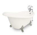American Bath Factory Marilyn 67" Bisque AcraStone Package