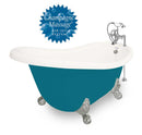 American Bath Factory Champagne Marilyn 67" Bisque AcraStone Package