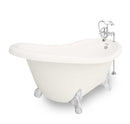 American Bath Factory Marilyn 67" Bisque AcraStone Package