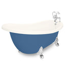 American Bath Factory Churchill 71" Bisque AcraStone Package