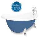 American Bath Factory Champagne Churchill 71" Splash of Color AcraStone Package