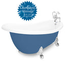 American Bath Factory Champagne Churchill 71" Splash of Color AcraStone Package