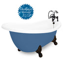 American Bath Factory Champagne Churchill 71" Splash of Color AcraStone Package