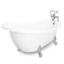 American Bath Factory Churchill 71" White AcraStone Package