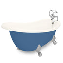 American Bath Factory Churchill 71" Bisque AcraStone Package