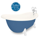 American Bath Factory Champagne Churchill 71" Bisque AcraStone Package