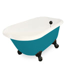 American Bath Factory Jester 54" Bisque AcraStone Tub & Drain, No Faucet Holes
