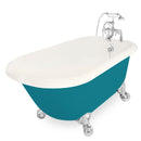 American Bath Factory Jester 54" Bisque AcraStone Package