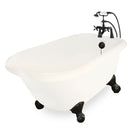 American Bath Factory Jester 54" Bisque AcraStone Package