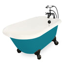 American Bath Factory Jester 54" Bisque AcraStone Package