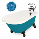 American Bath Factory Champagne Jester 54" Bisque AcraStone Package